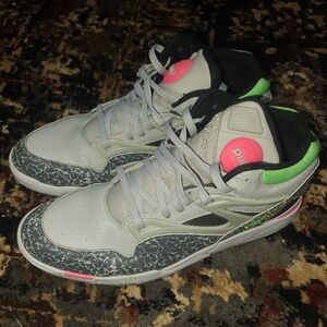 Reebok Pump Omni Lite Hexalite Green and Pink Size 13